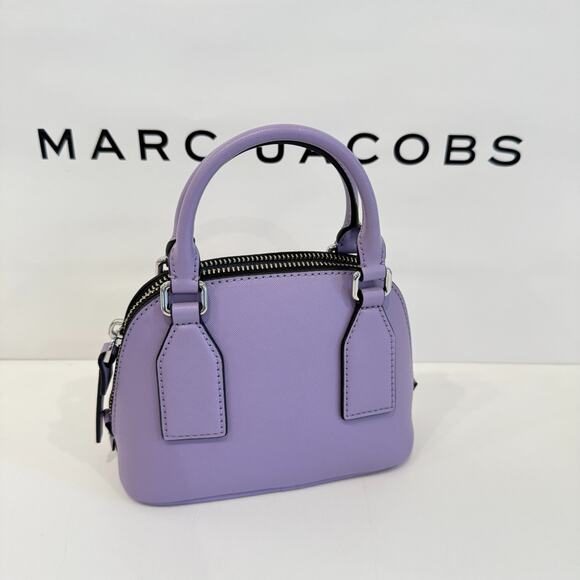 Marc Jacobs Mini Dome Tote Crossbody 4R5SMN004S02 Lilac - Picture 4 of 16